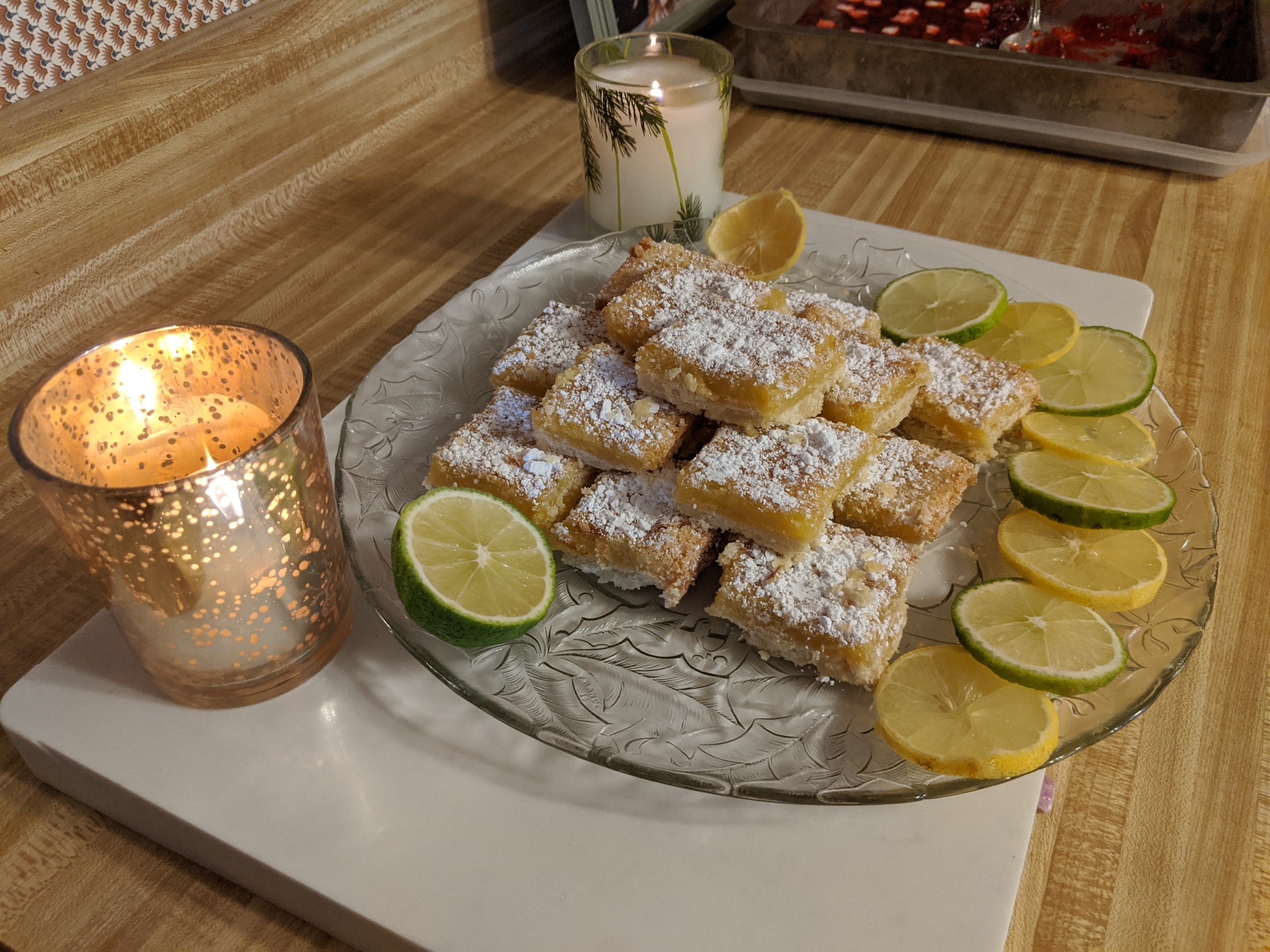 Finished Lemon Bars