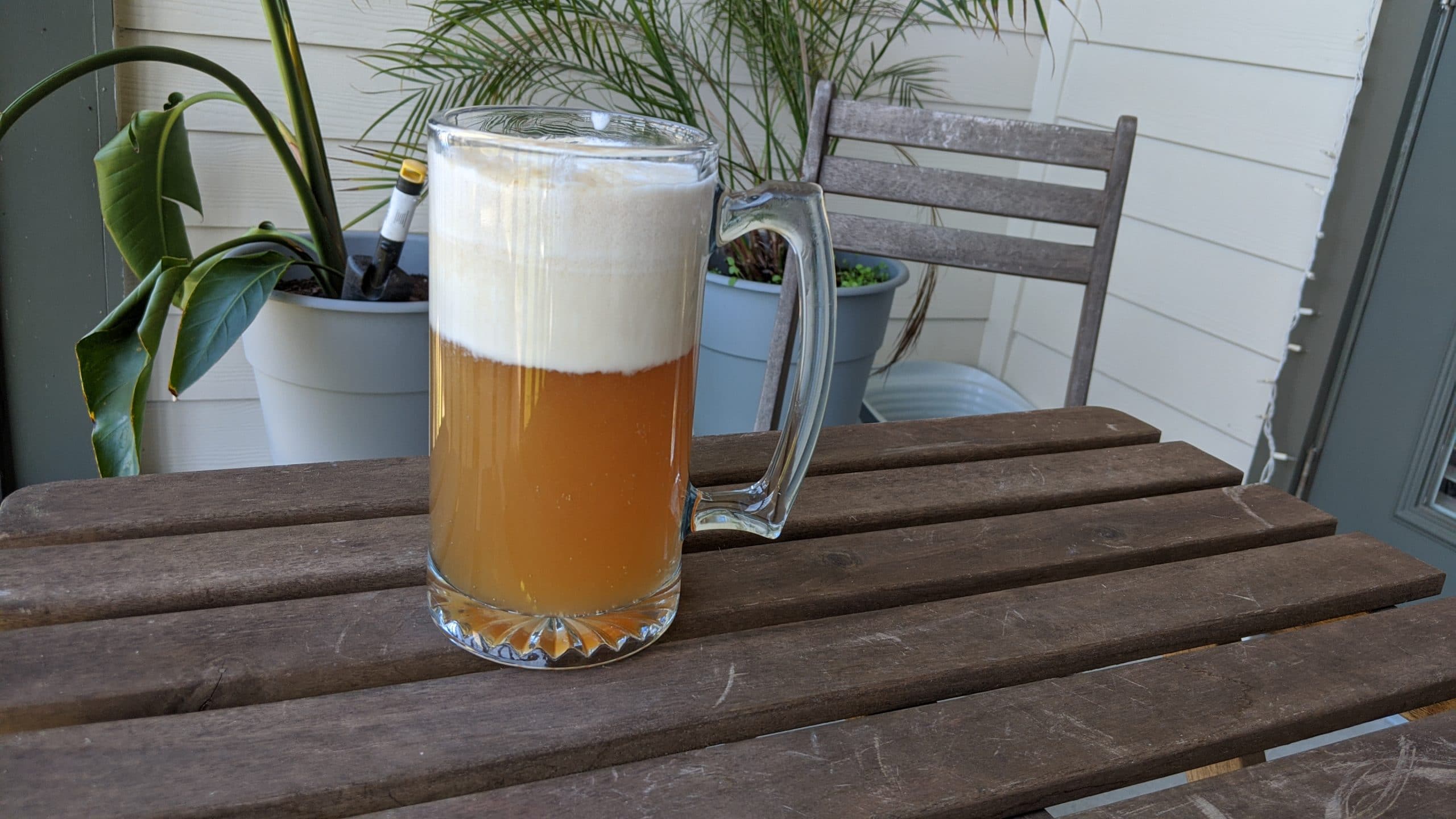 A mug of butterbeer